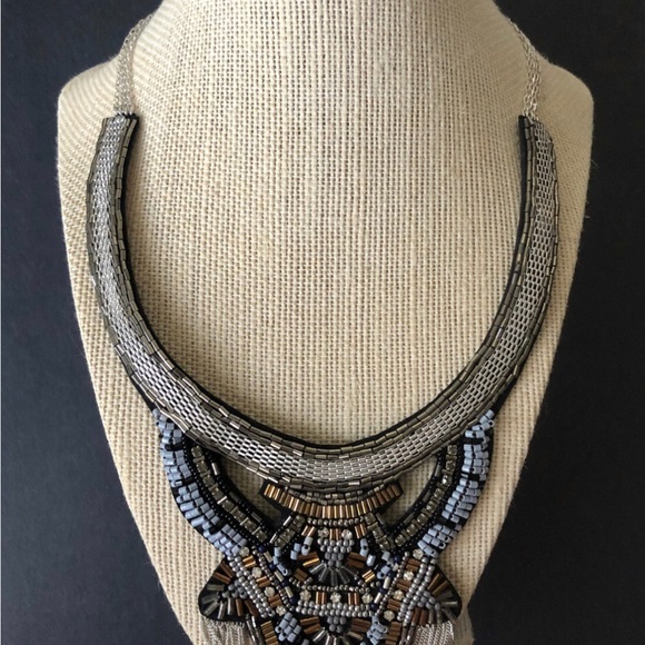 Stella Dot Emma beaded statement necklace jewelry - Picture 5 of 7